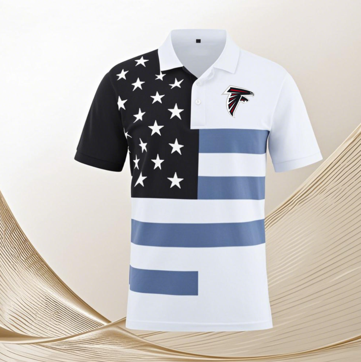 Atlanta Falcons white #87 Men 2025 NFL polo T shirt->youth mlb jersey->Youth Jersey
